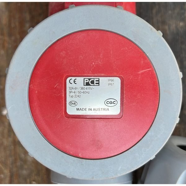 工業防水插頭插座PCE 380V 32A IP67  (4針)