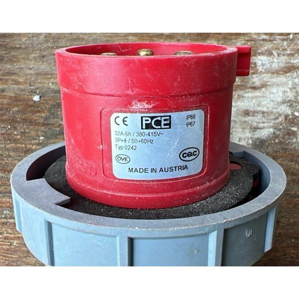工業防水插頭插座PCE 380V 32A IP67  (4針)