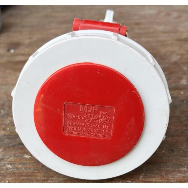 工業防水插座MJF/PCE 220V 32A IP67 (5針)