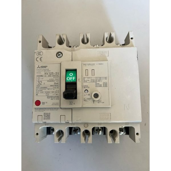 Mitsubishi 三菱 NV125SV 32A 4P ELCB水總(30KA)30mA