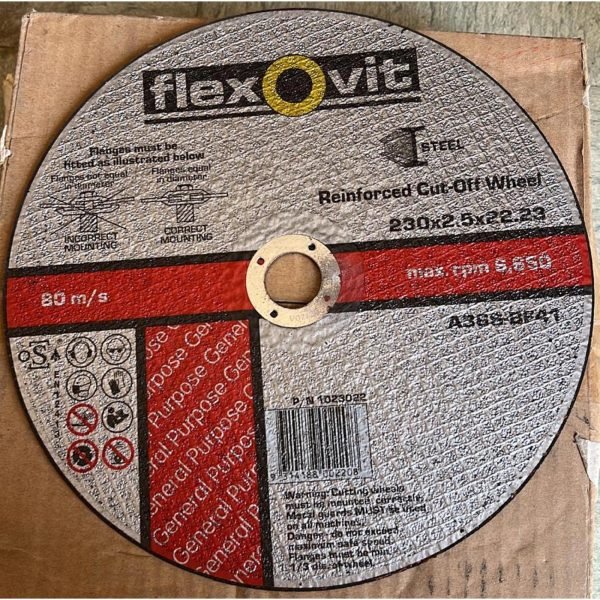 Flexovit 砂輪碟 (9吋)