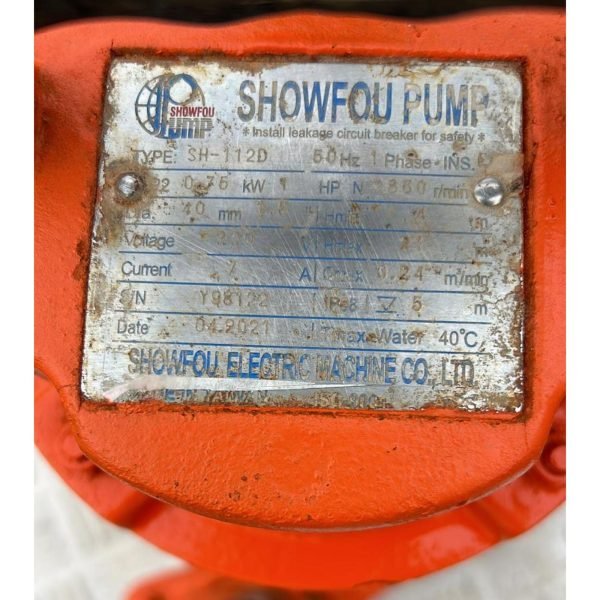 Showfou Pump 潛水泵 SH112D